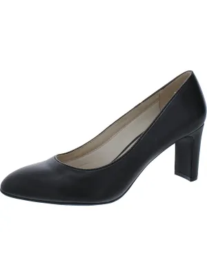 Gigi Womens Slip Resistant Memory Foam Block Heels