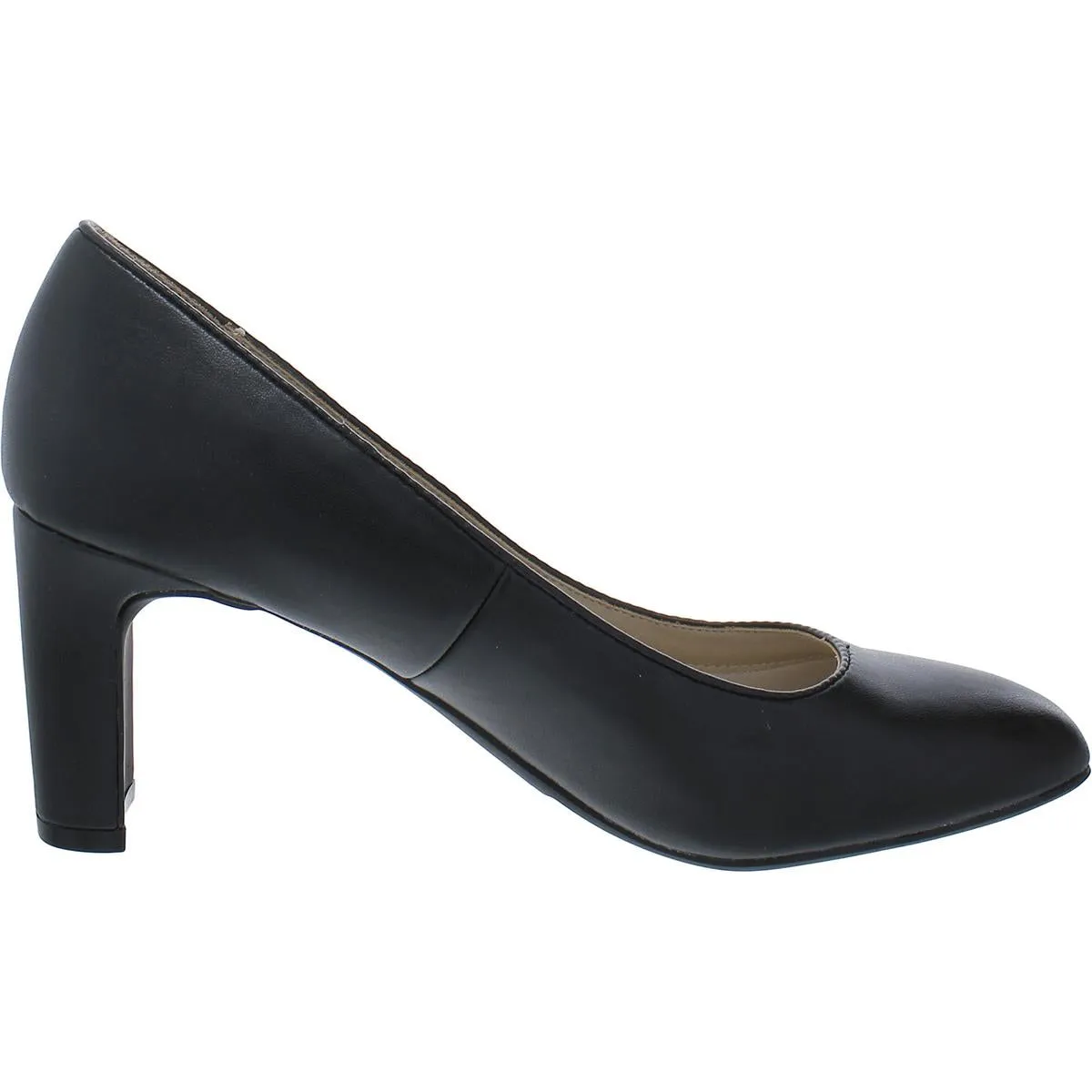 Gigi Womens Slip Resistant Memory Foam Block Heels