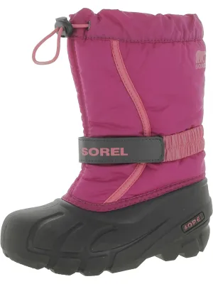 Girls Adjustable Manmade Winter & Snow Boots