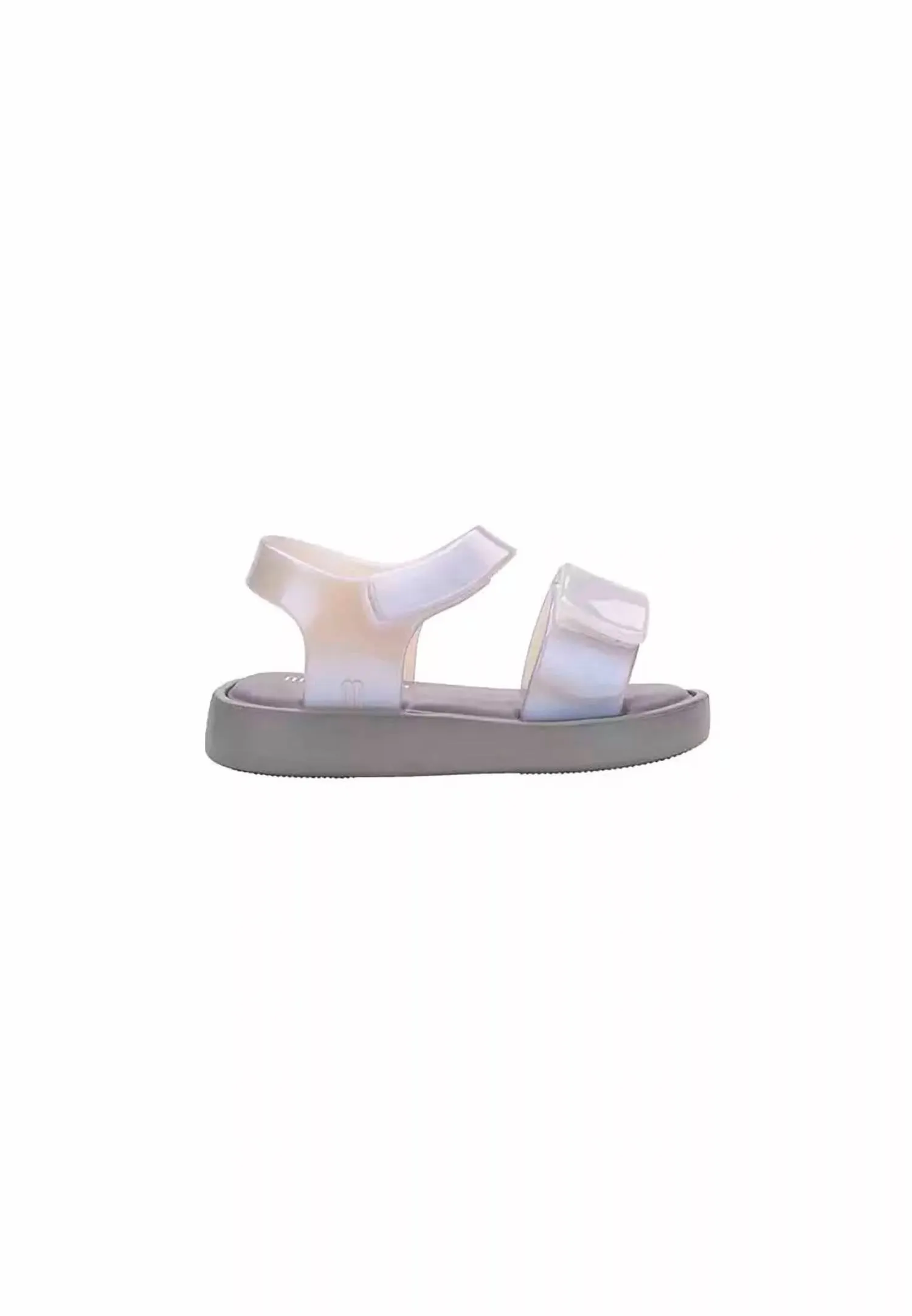 Girl's Jump Sandal In Grey/pearl Blue