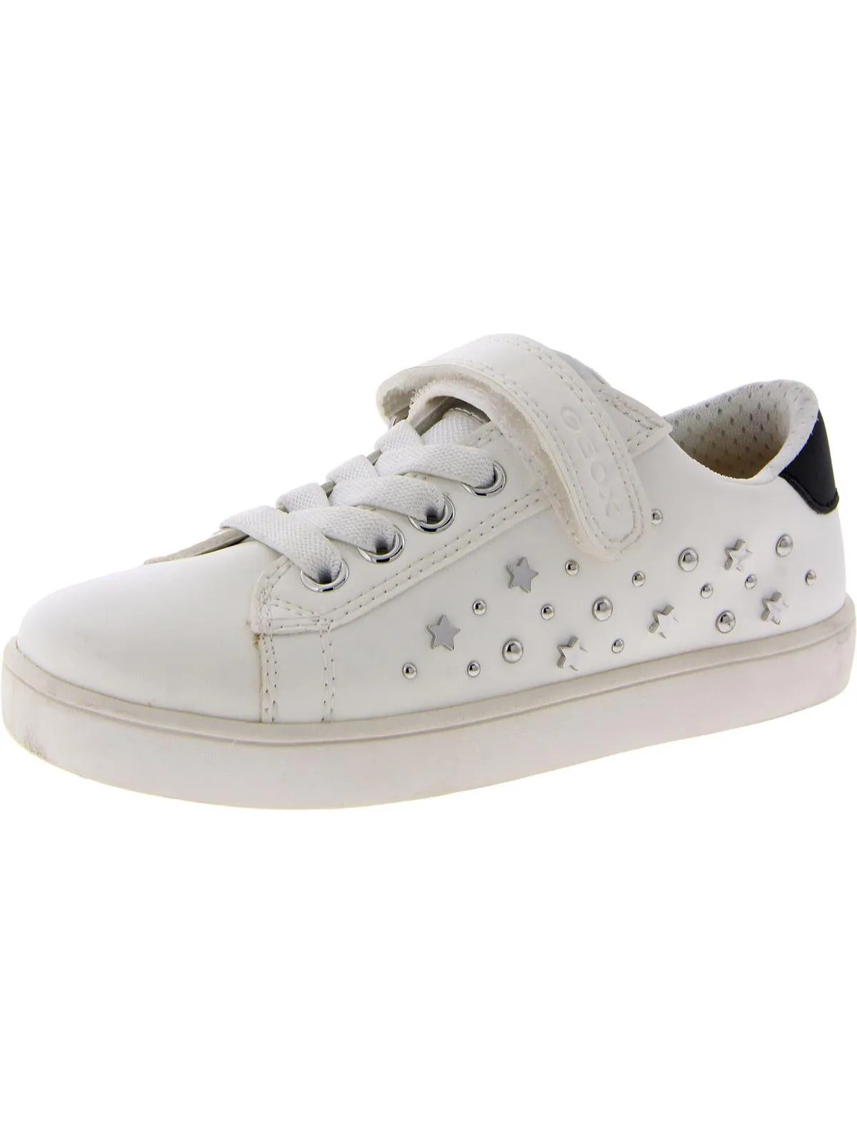 Girls Little Kid Leather Casual and Fashion Sneakers