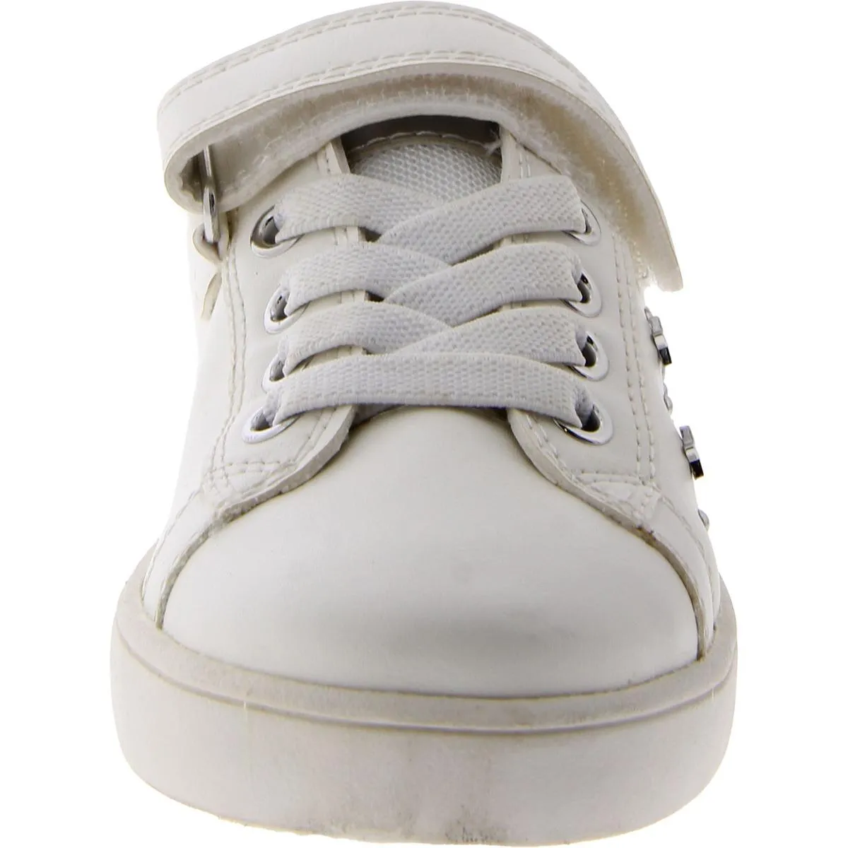 Girls Little Kid Leather Casual and Fashion Sneakers