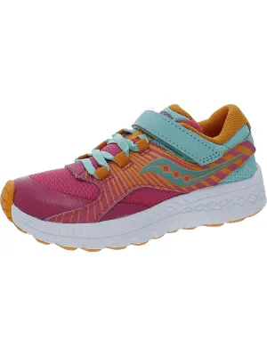 Girls Little Kid Leather Running Shoes
