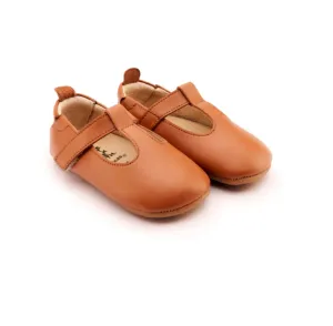 Girl's Ohme Bub Shoes In Tan