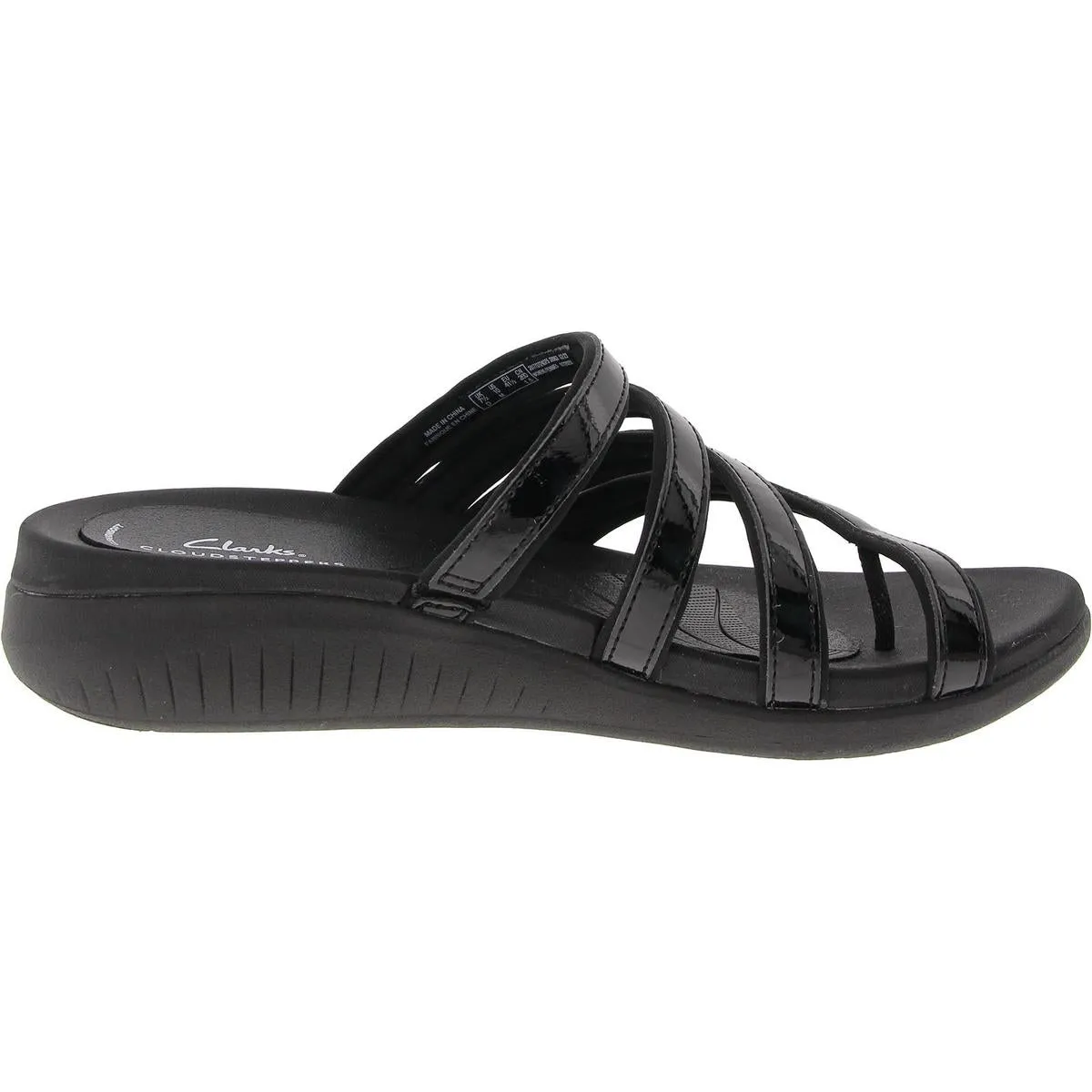 Glide Hi Iris Womens Strappy Manmade Slide Sandals