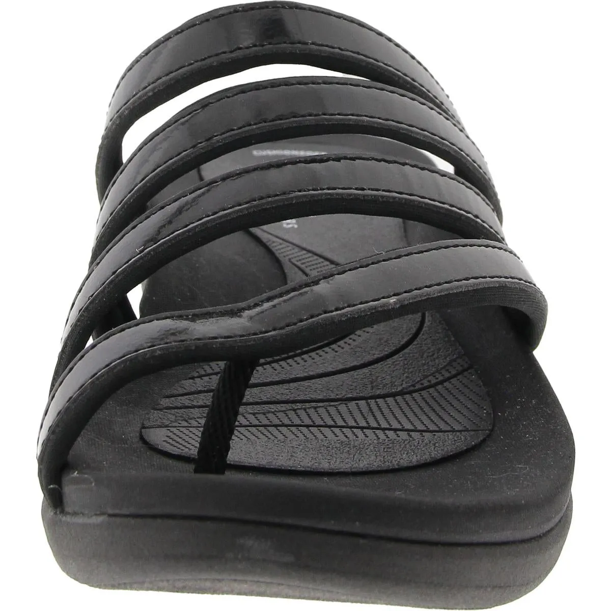 Glide Hi Iris Womens Strappy Manmade Slide Sandals