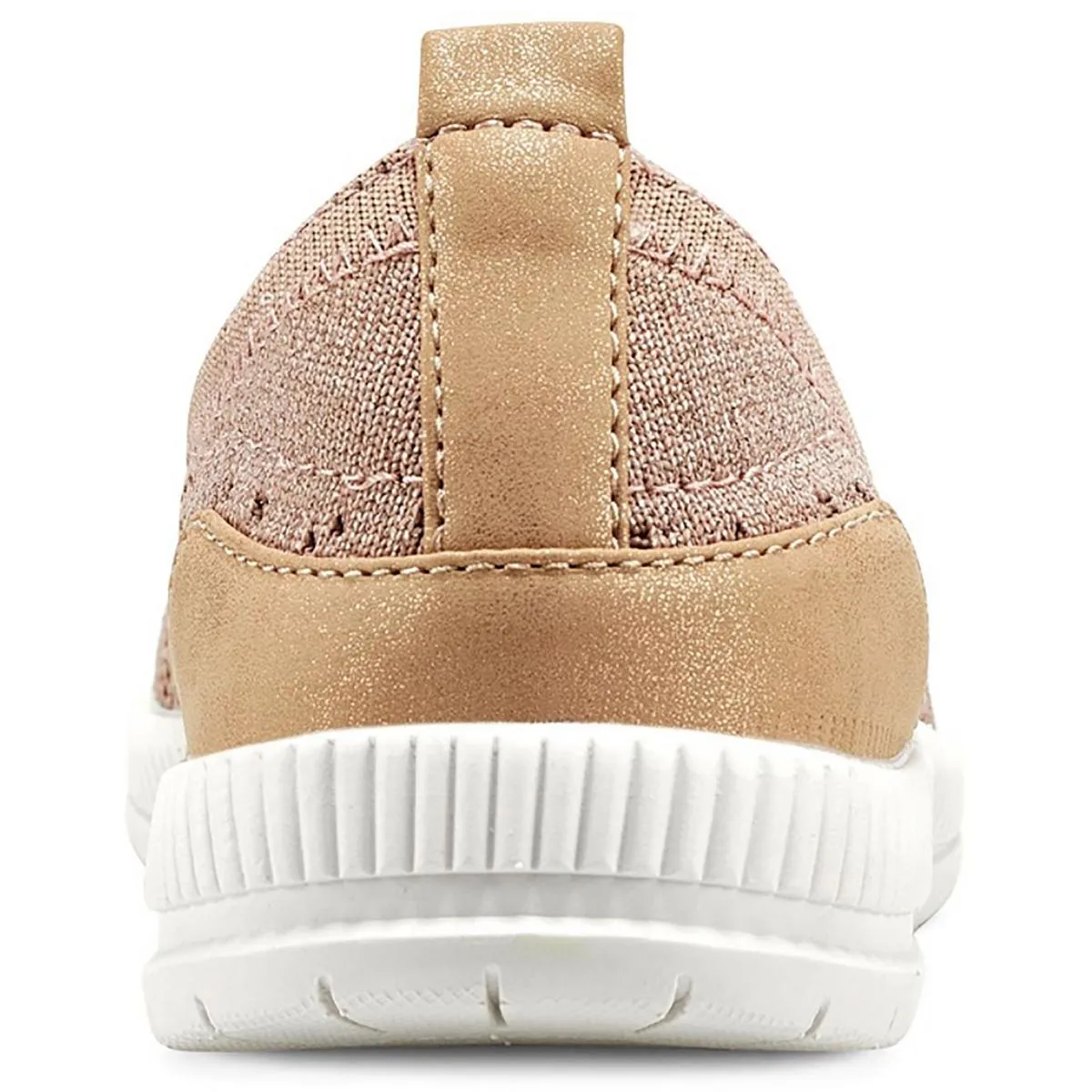Glitz Womens Slip On Ballet Casual and Fashion Sneakers