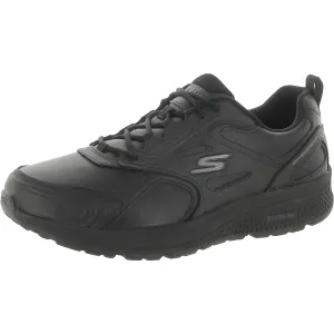 Go Run Consistent-Up Time Mens Padded Insole Leather Running Shoes