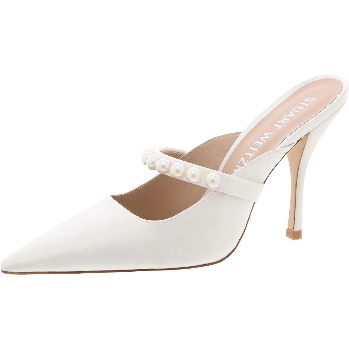 Goldie Womens Embellished Patent Leather Pumps