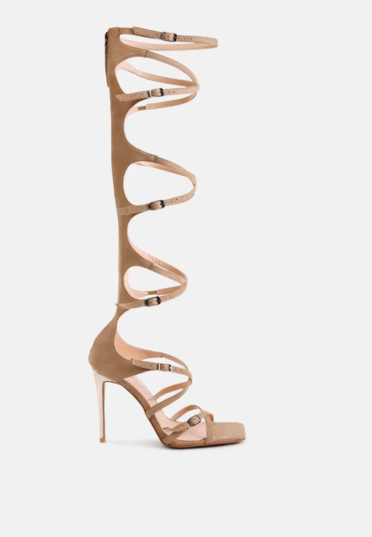 gossip strappy stiletto heels