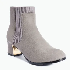 Grey Boots
