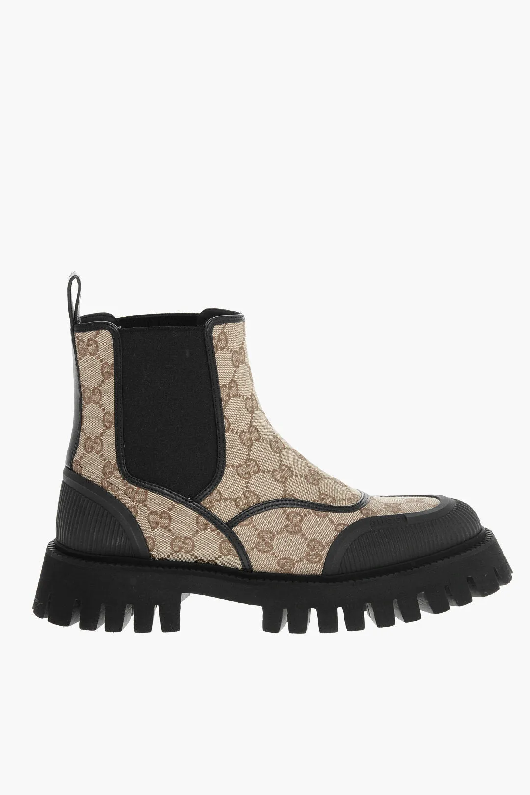 Gucci Embroidered Gg Ankle Boots