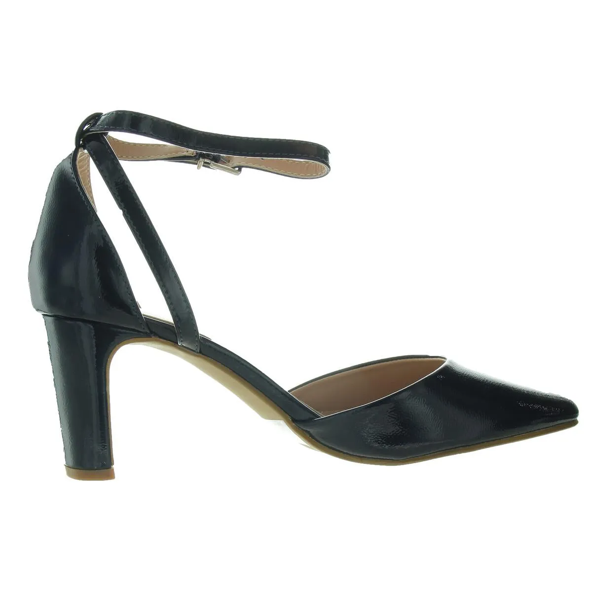 HAISLEY Womens Strappy Manmade Block Heels