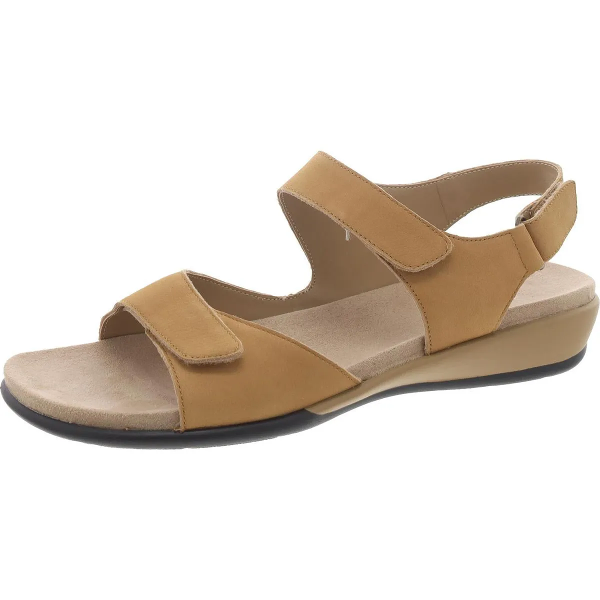 Hartwell Womens Leather Adjustable Slingback Sandals