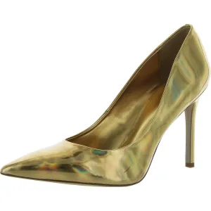 Hazel Womens Stiletto Slip On Pumps