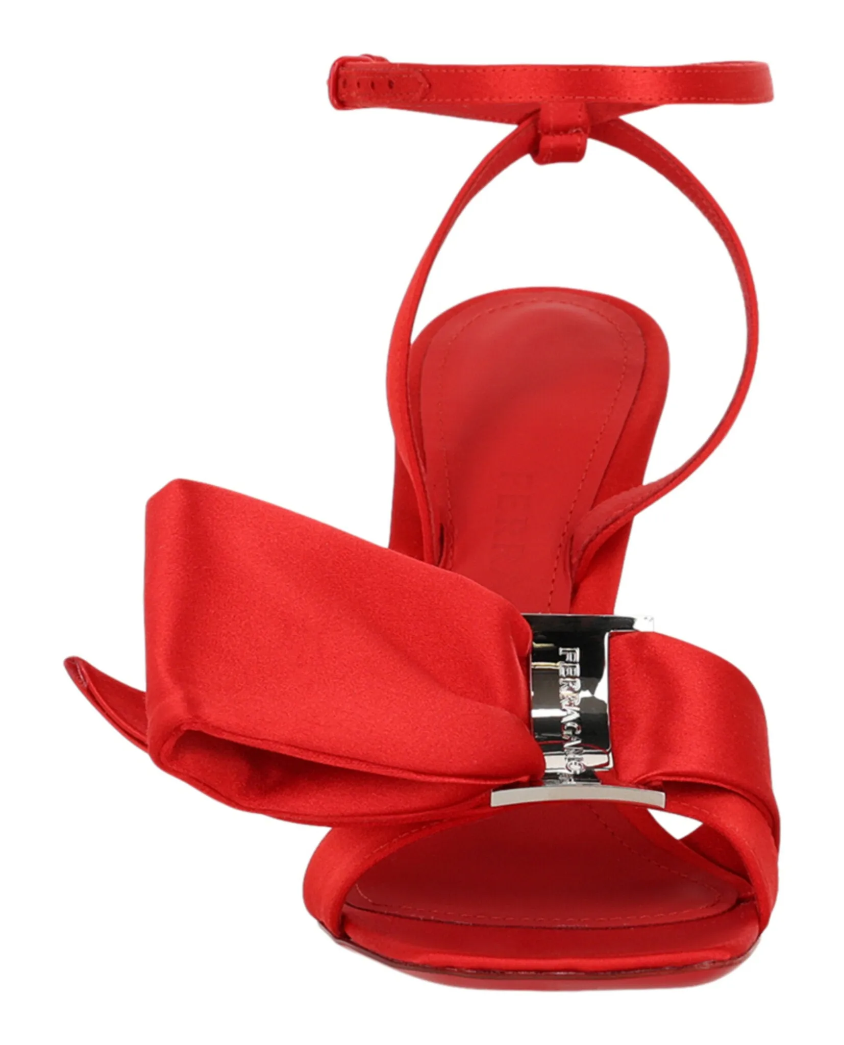Helena Satin Heel Sandals