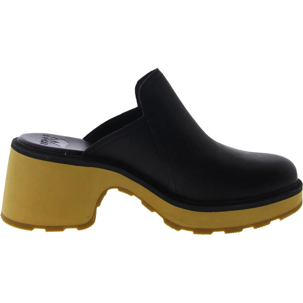 Hi-Line Heel Mule Womens Mules Slide