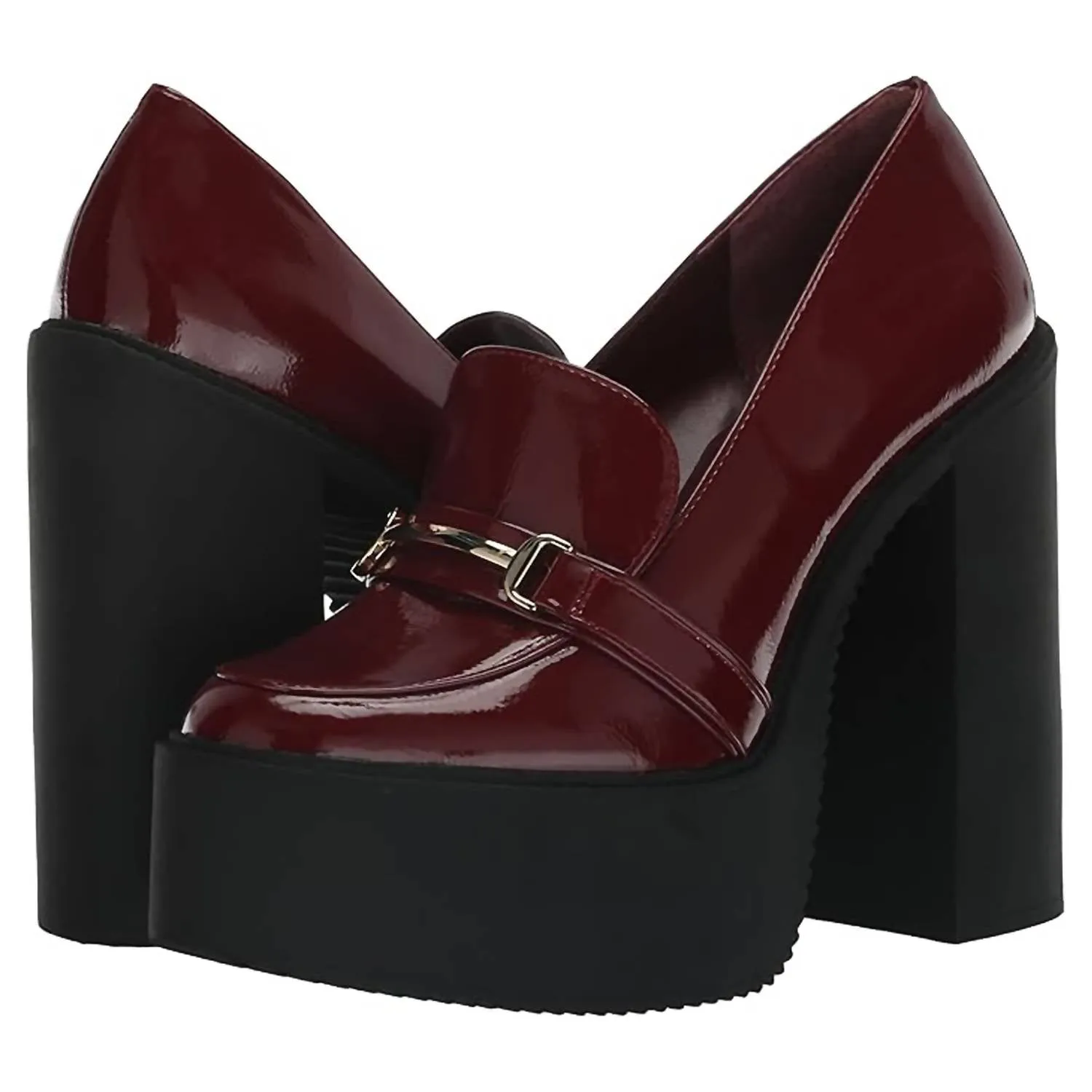 Himinka Platform Pump In Malbec