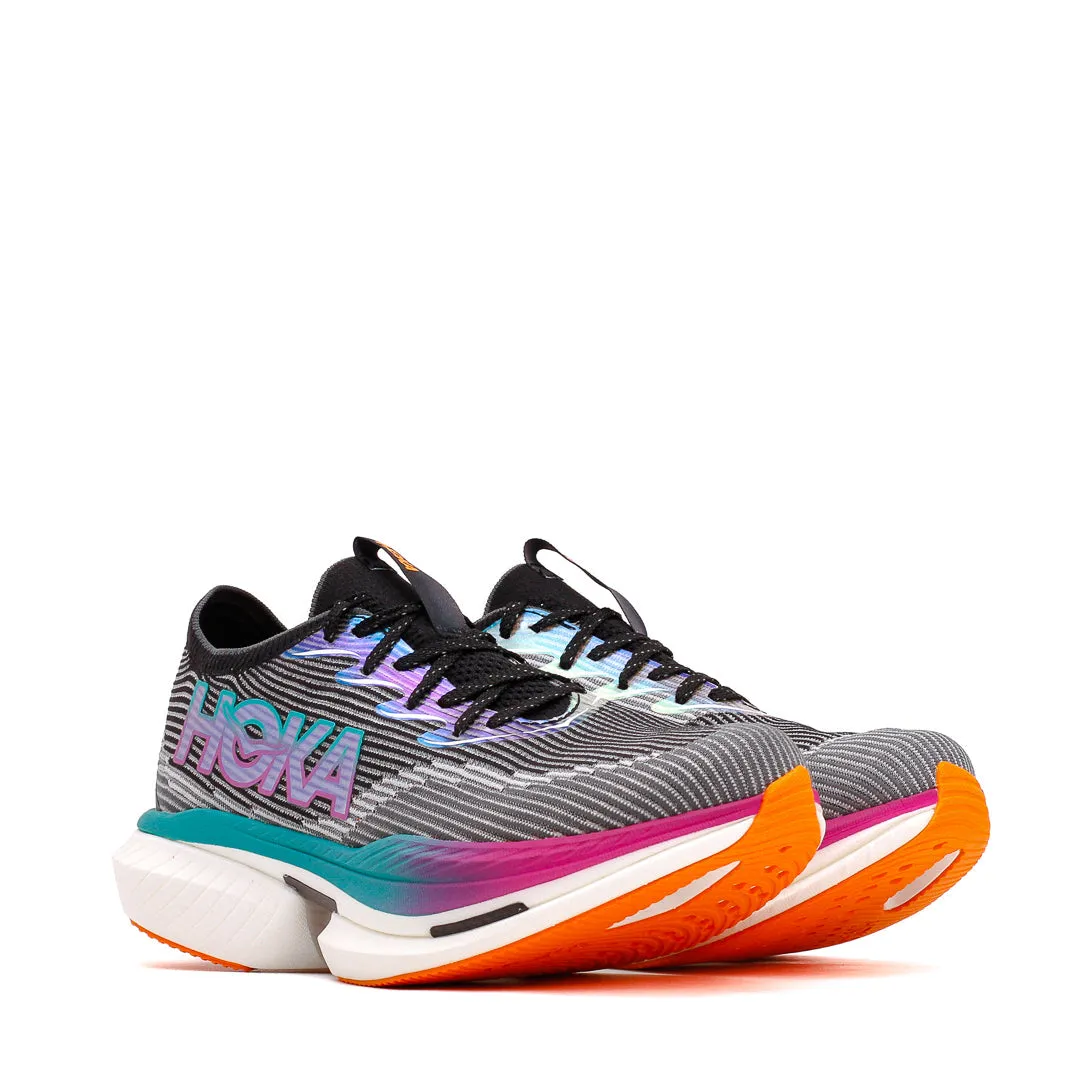 Hoka One One Unisex Cielo X1 Black Electric Aqua 1147910-BCQ