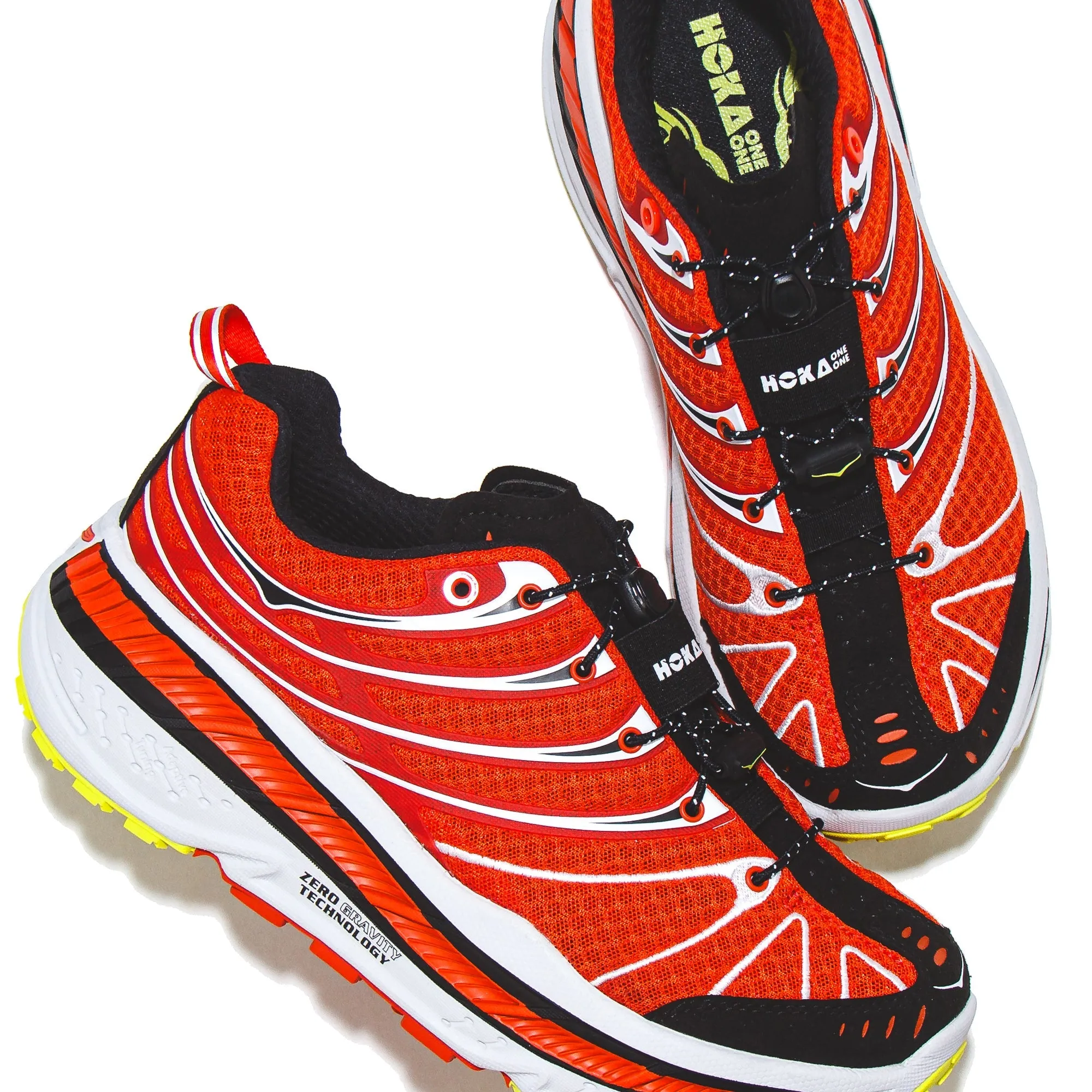 Hoka One One Unisex Stinson Evo OG Habanero Black 1155350-HBN