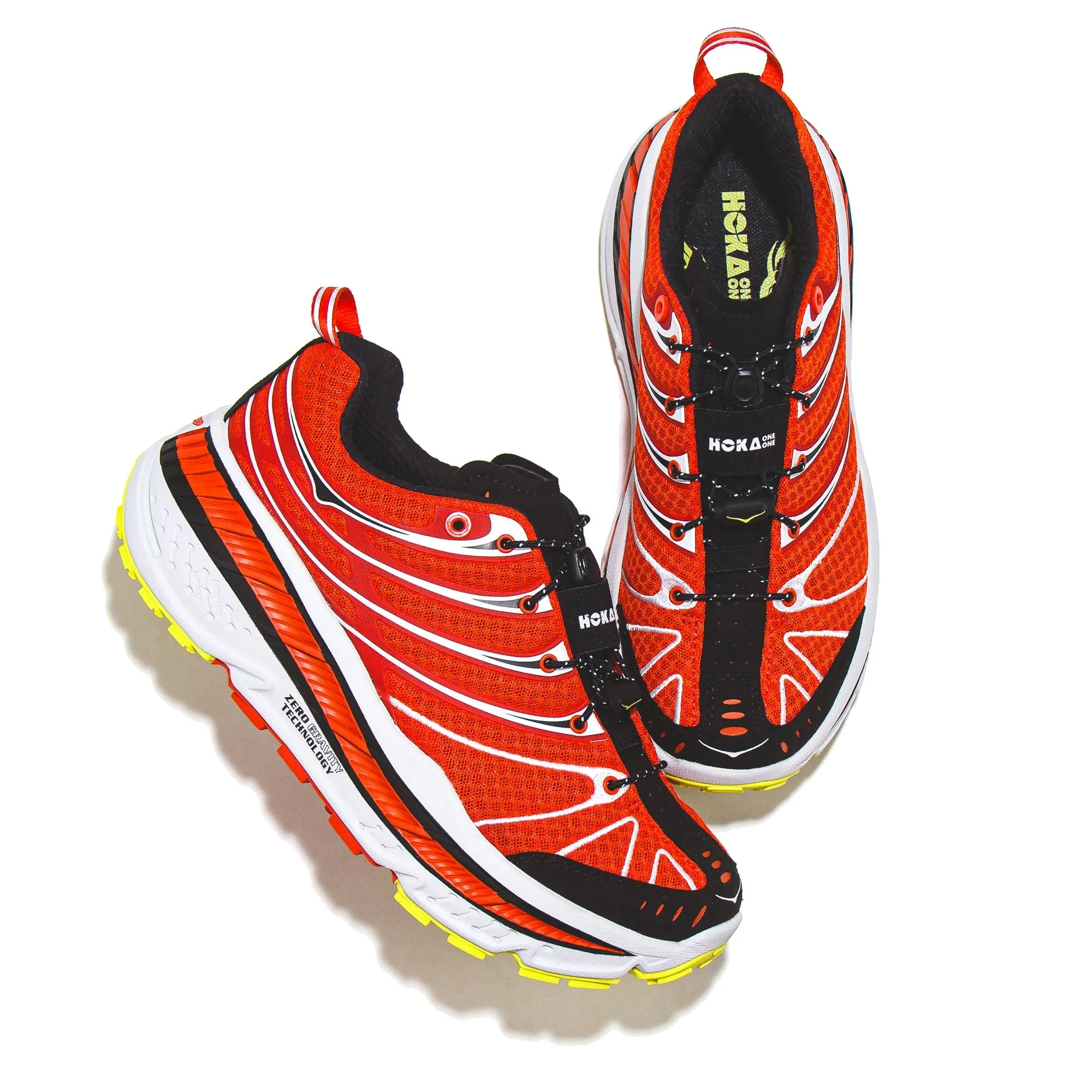 Hoka One One Unisex Stinson Evo OG Habanero Black 1155350-HBN