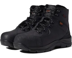 Hoss Ridge 60130 Men's US 7.5 Black Waterproof Composite Toe Work Boot ZPO998