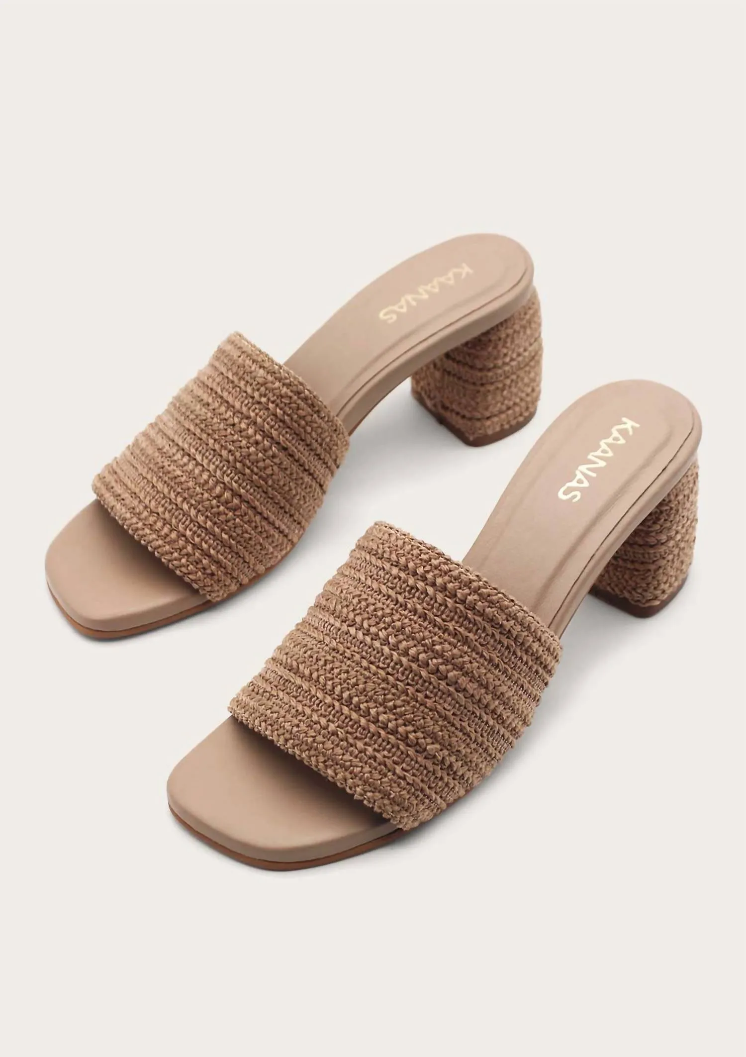 Irazu Slip On Heel In Sand