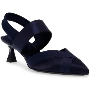 IRELAND Womens Strappy Textured Slingback Heels