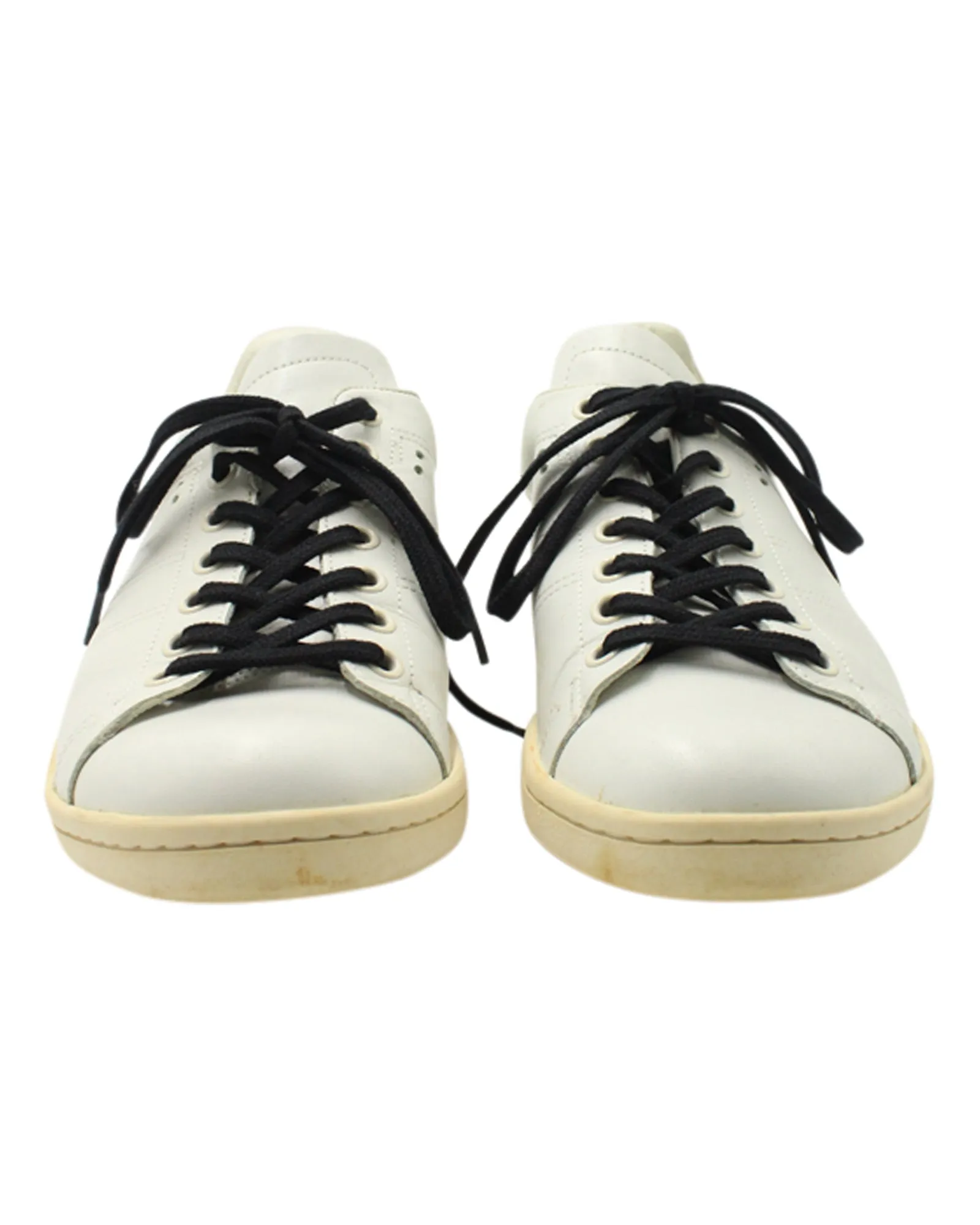 Isabel Marant Bart Low-Top Sneakers in White Leather