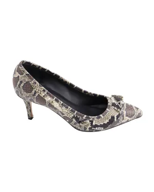 Isabel Marant Poween Pumps in Phyton-skin Leather