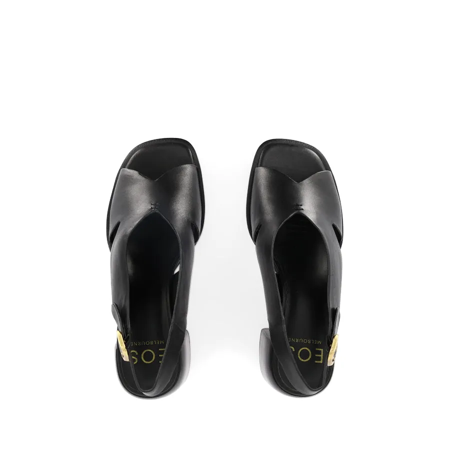 ISADORA - BLACK LEATHER