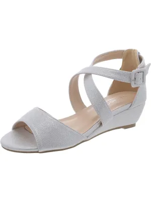 Jagger Womens Wedges Strappy Ankle Strap
