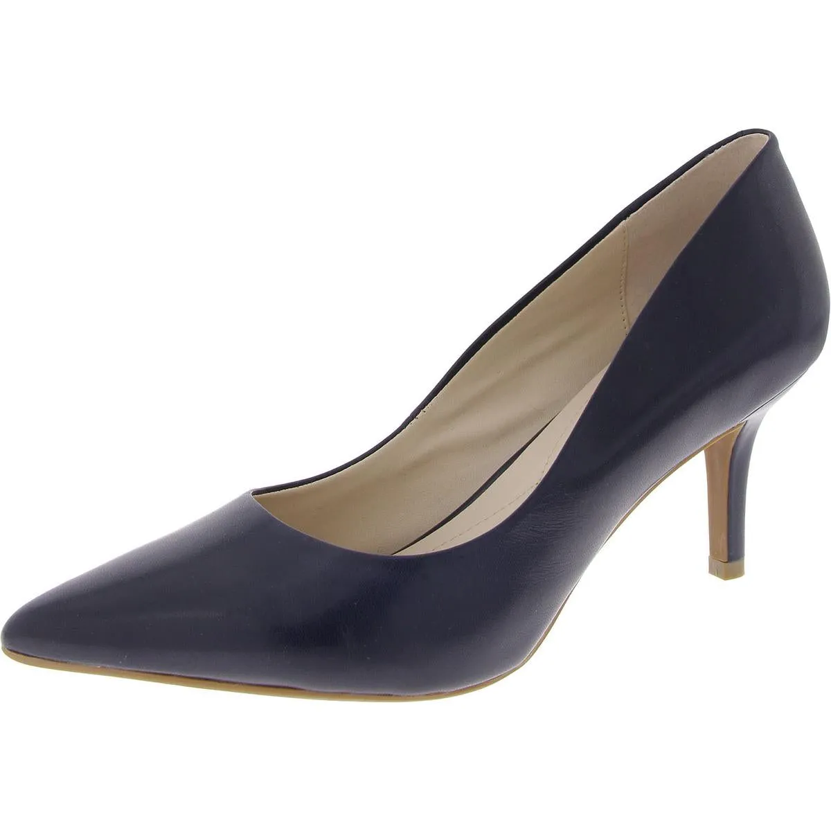 Jeules Womens Padded Insole Pointed Toe Pumps