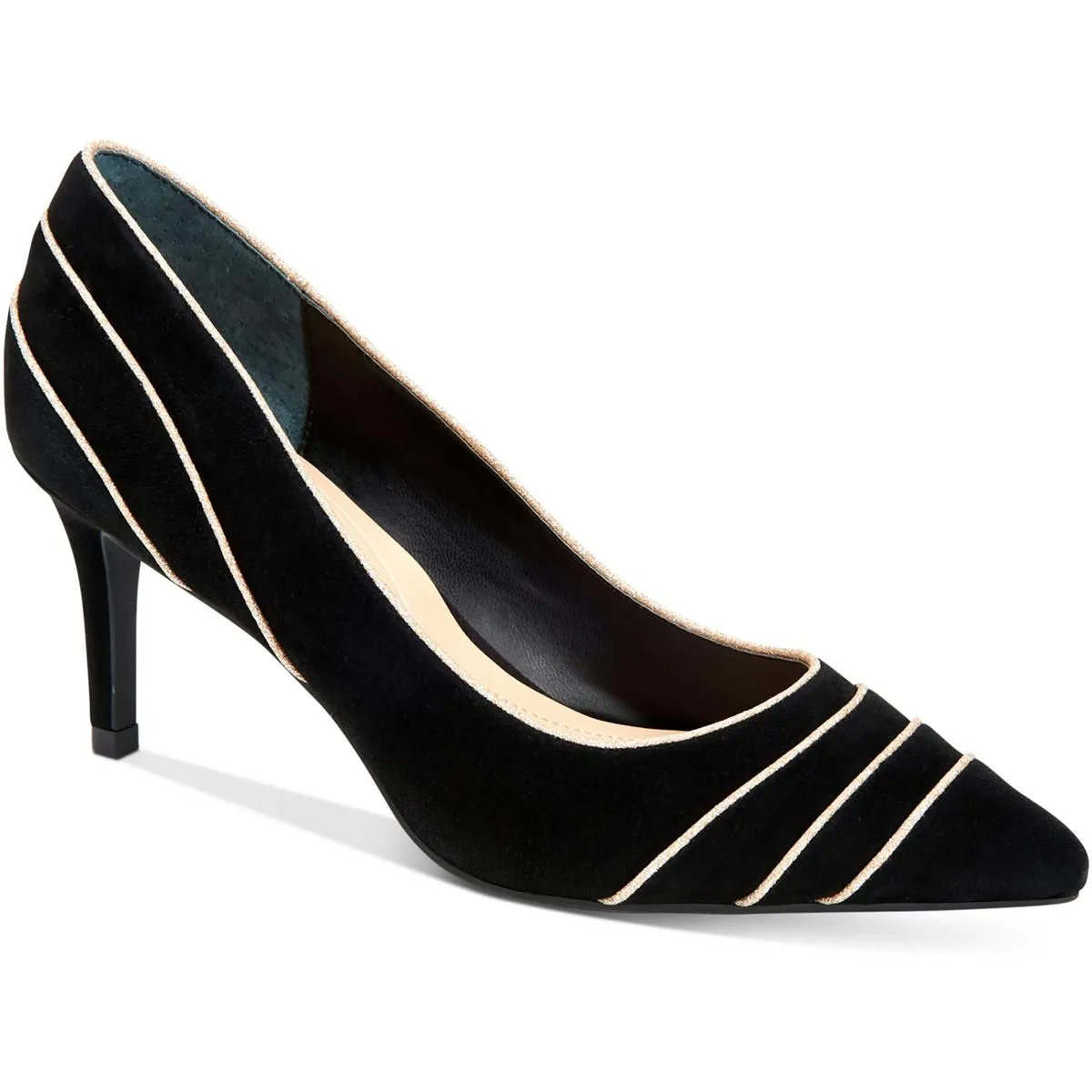 Jeules Womens Padded Insole Pointed Toe Pumps