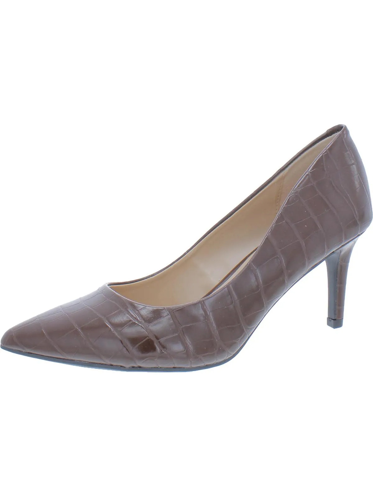 Jeules Womens Padded Insole Pointed Toe Pumps
