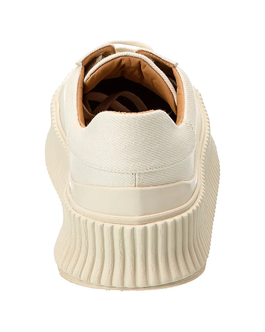 Jil Sander Logo Canvas Sneaker