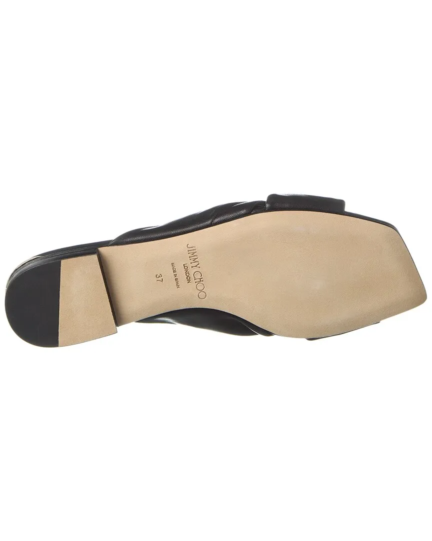 Jimmy Choo Avenue Leather Sandal
