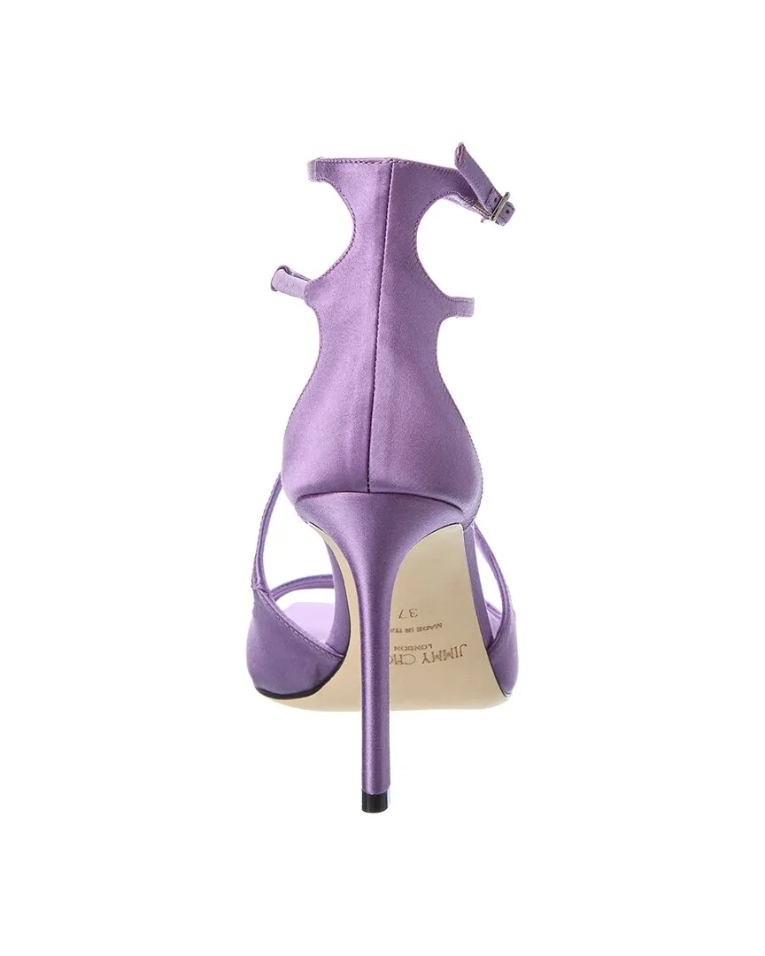 Jimmy Choo Azia 95 Satin Sandal
