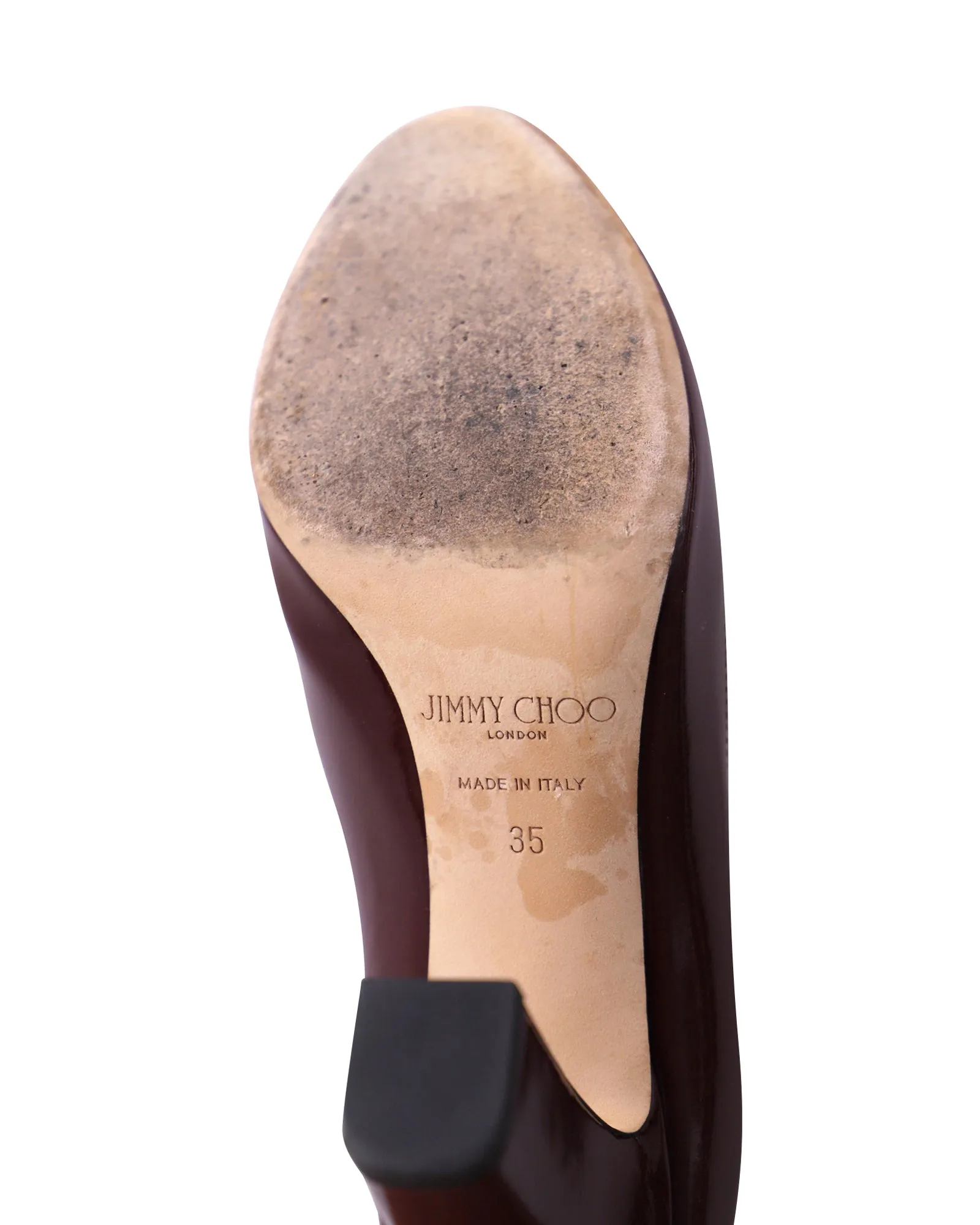 Jimmy Choo Billie Pumps in Red Patent Leather