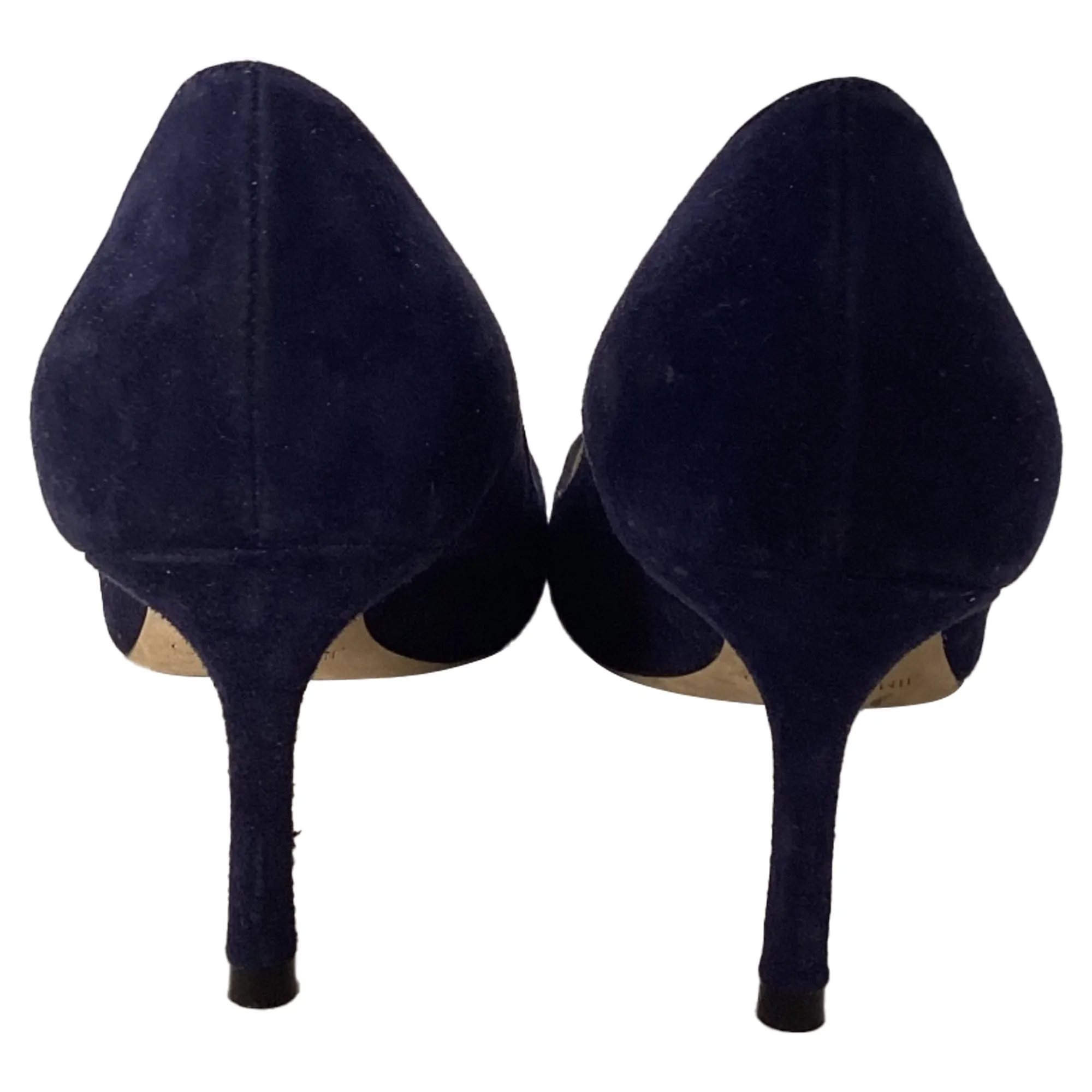 Jimmy Choo Romy 60 Pumps in Navy Blue Suede