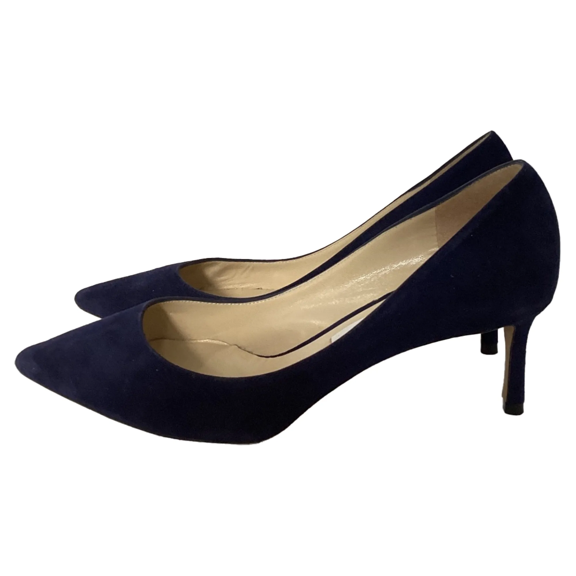 Jimmy Choo Romy 60 Pumps in Navy Blue Suede