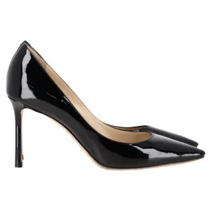 Jimmy Choo Romy 85 Pumps in Black Patent Leather