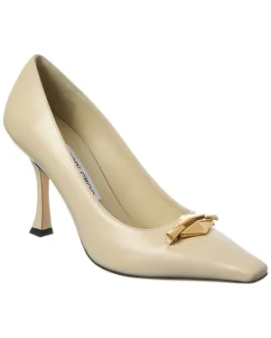 Jimmy Choo Ryker 90 Leather Pump