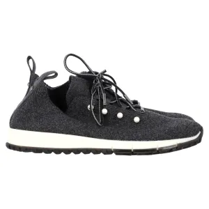 Jimmy Choo Veles Sneakers in Grey Cashmere