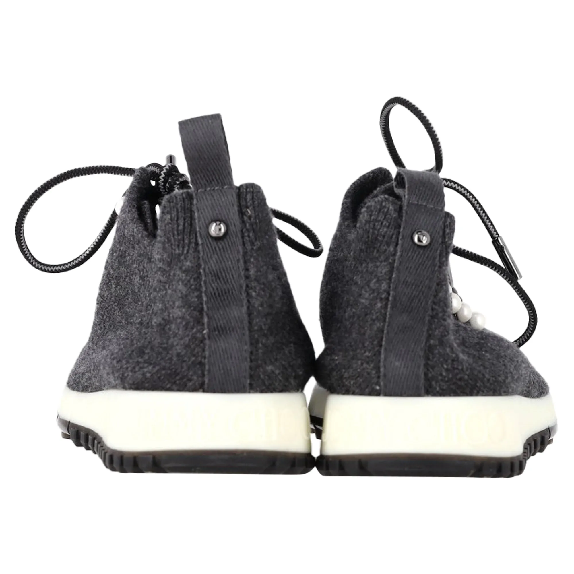 Jimmy Choo Veles Sneakers in Grey Cashmere