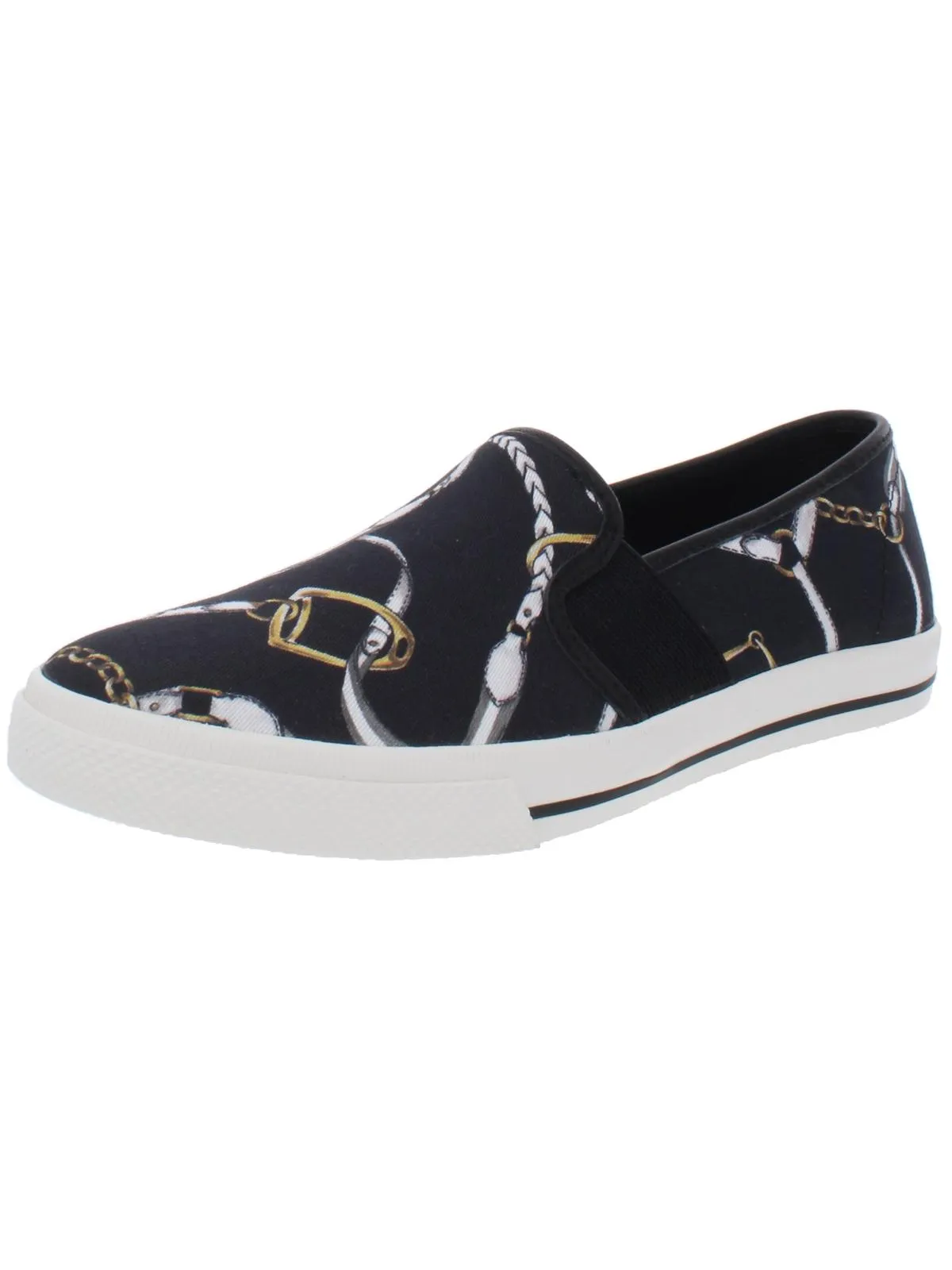 Jinny Womens Logo Lifestyle Slip-On Sneakers