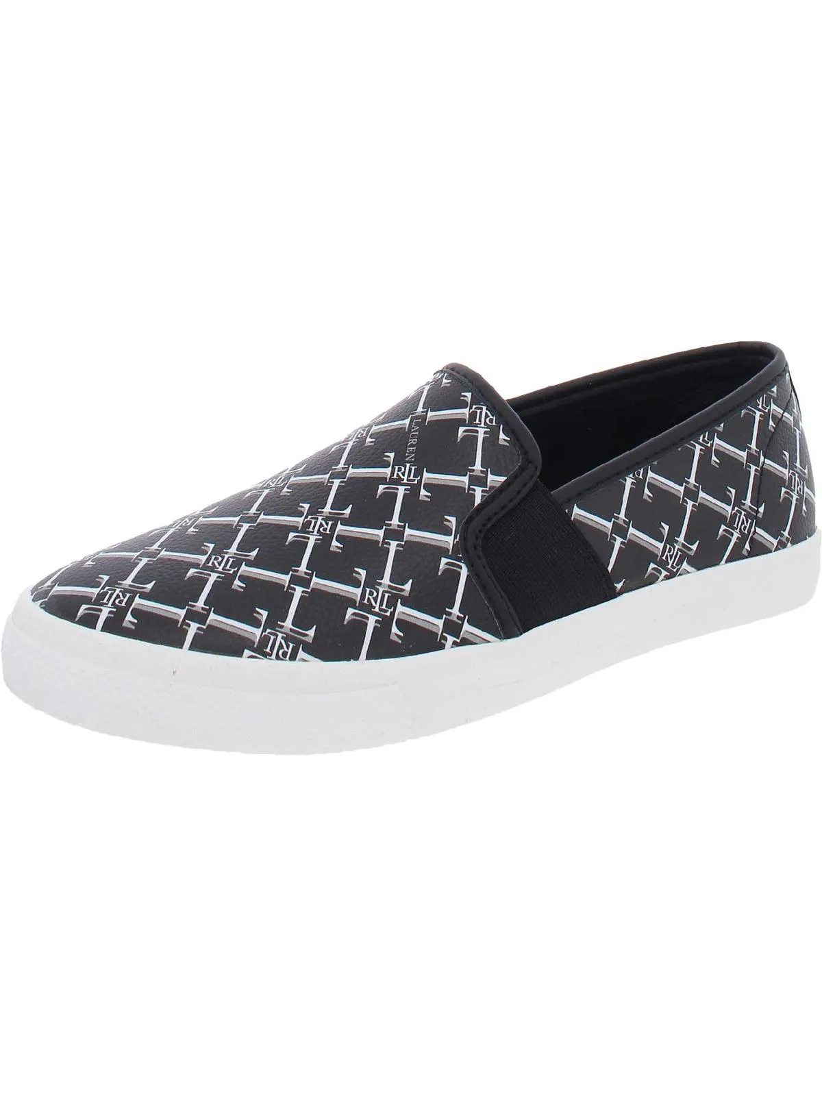 Jinny Womens Logo Lifestyle Slip-On Sneakers