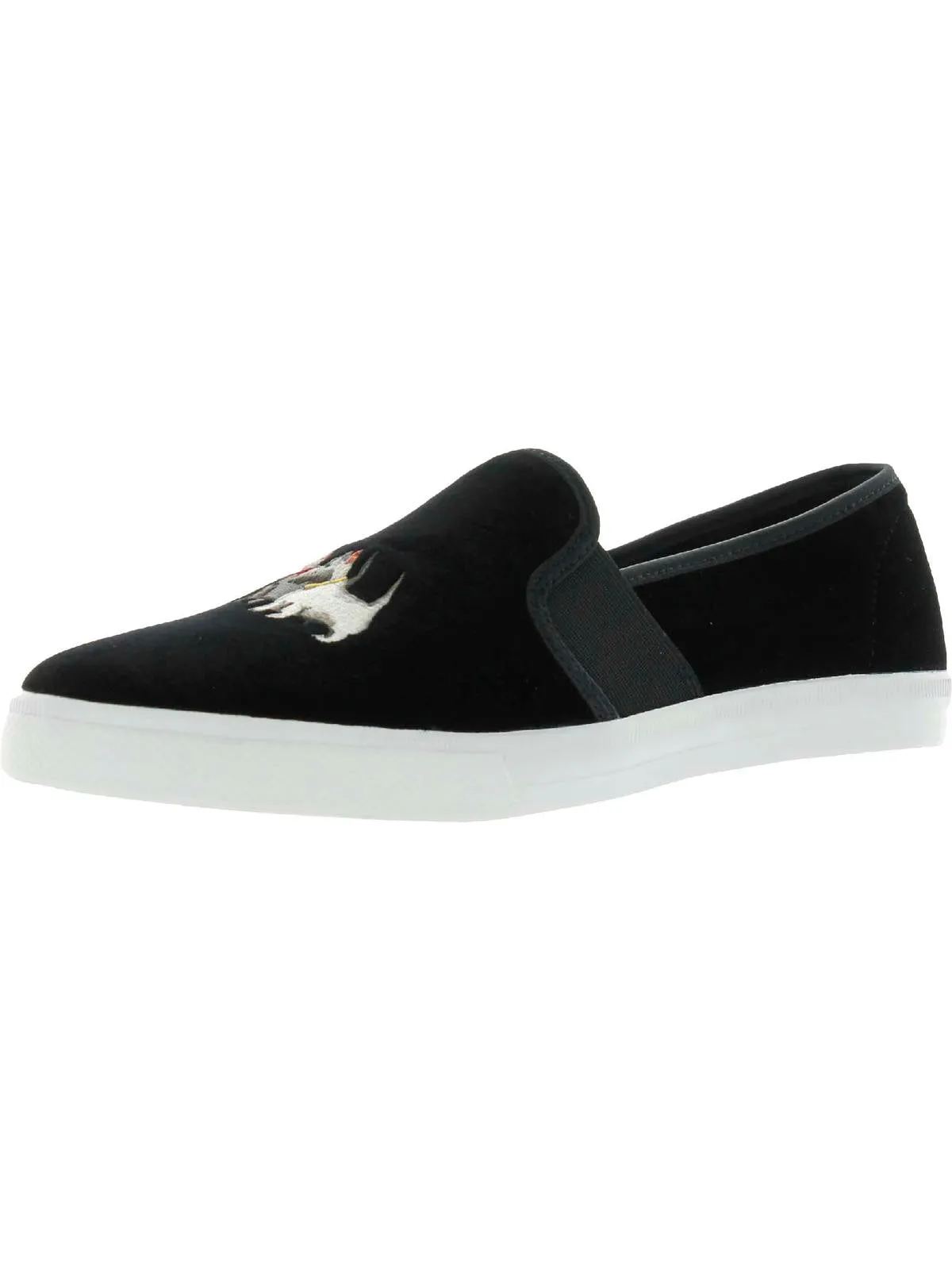 Jinny Womens Logo Lifestyle Slip-On Sneakers
