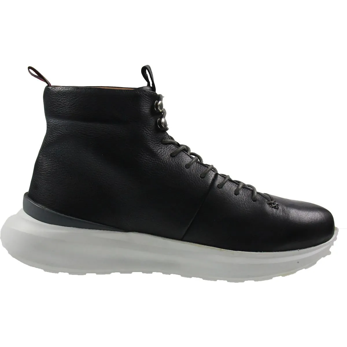 Jonah Mens Leather Combat & Lace-Up Boots