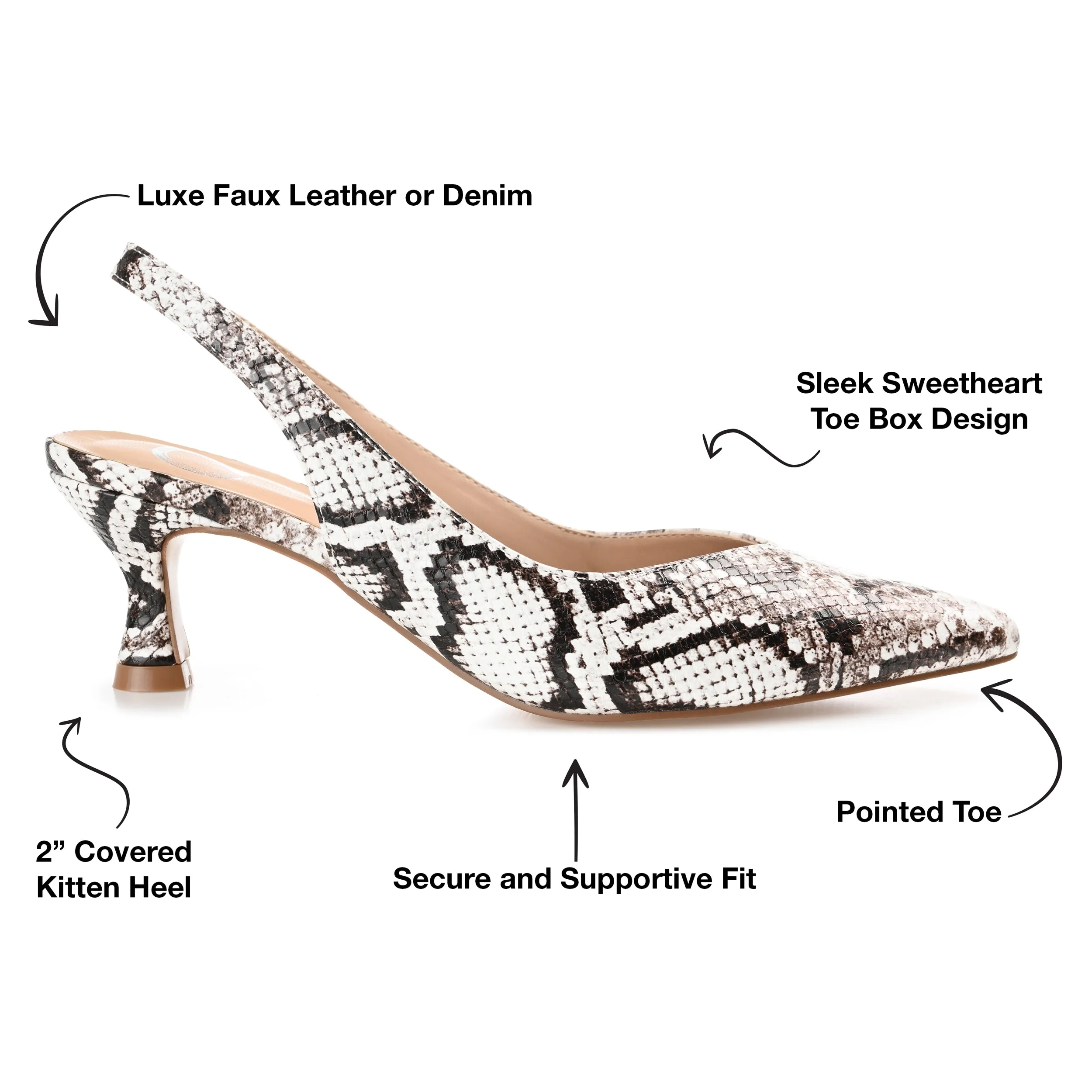 Journee Collection Women's Mikoa Wide Width Pump